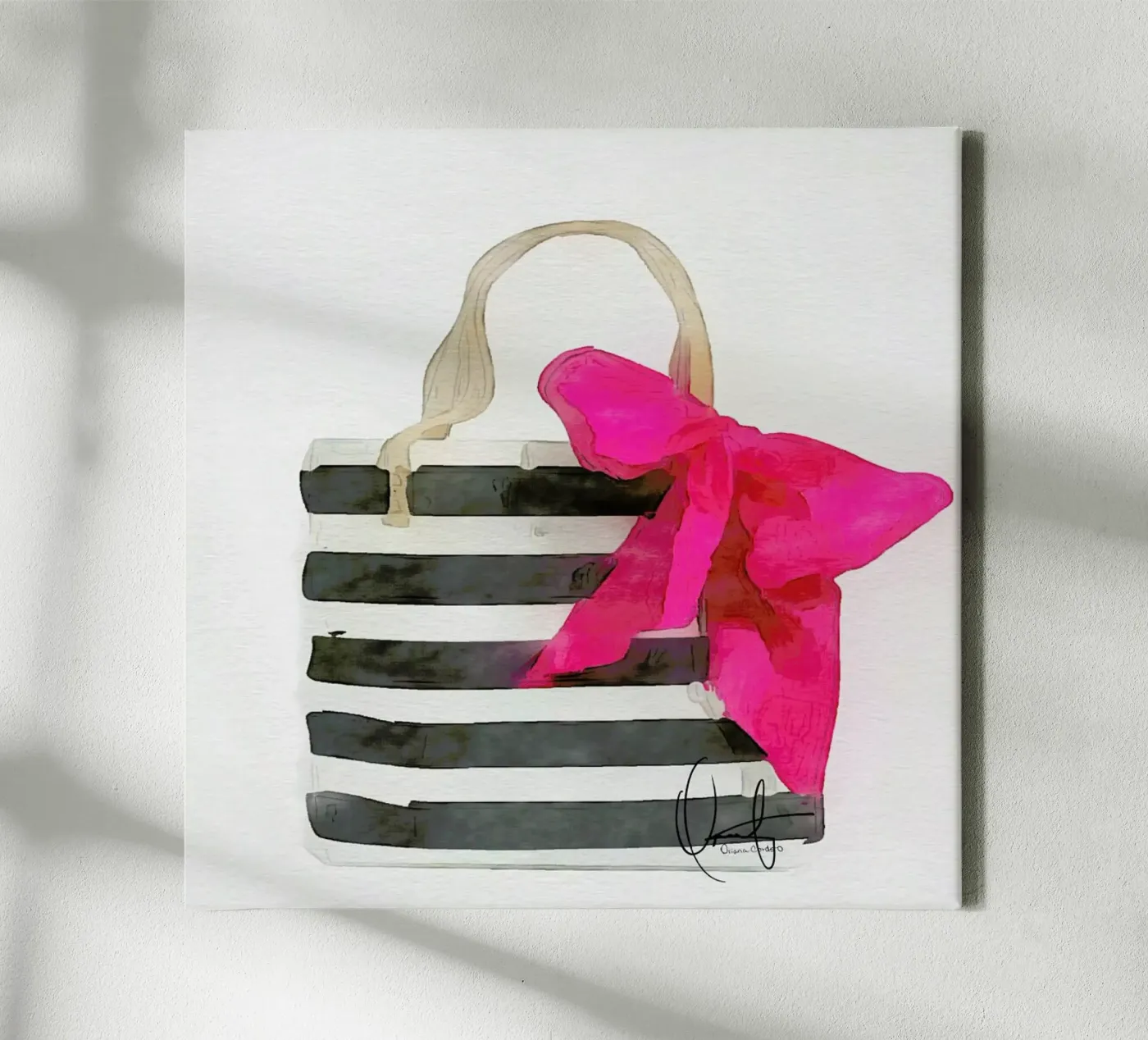 French Outing canvas by Xchange Art Studio