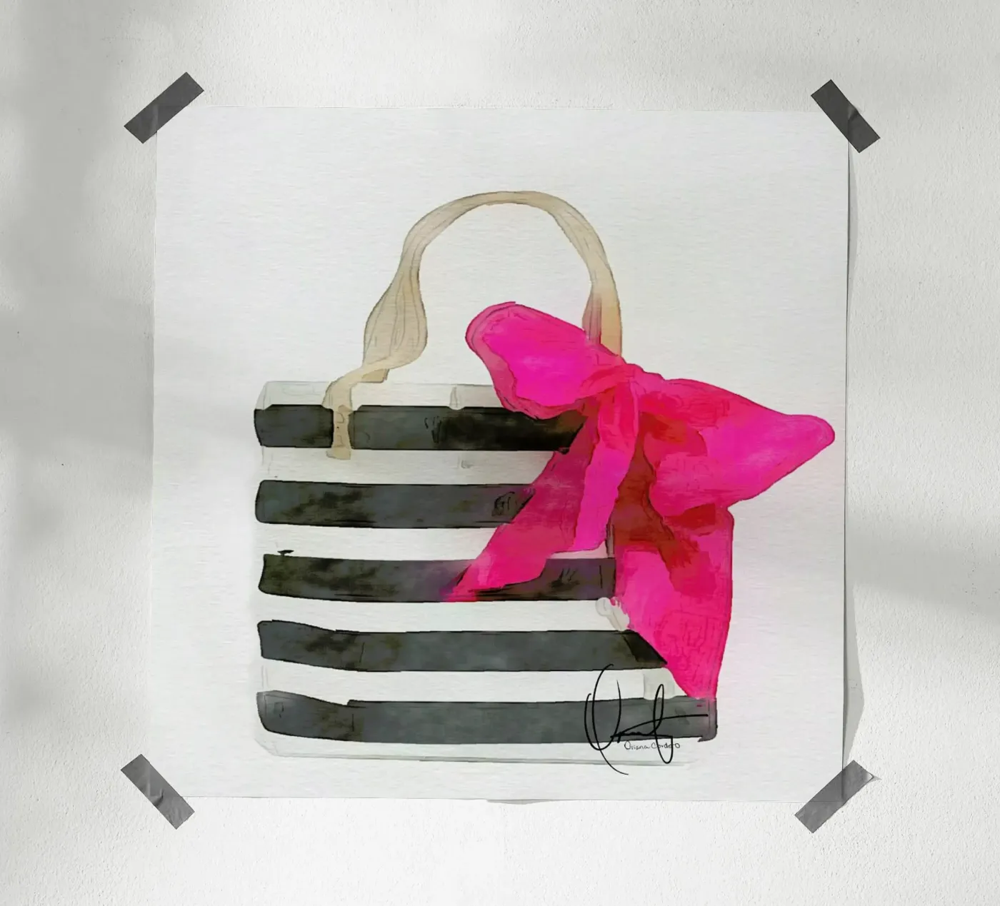 French Outing poster de Xchange Art Studio