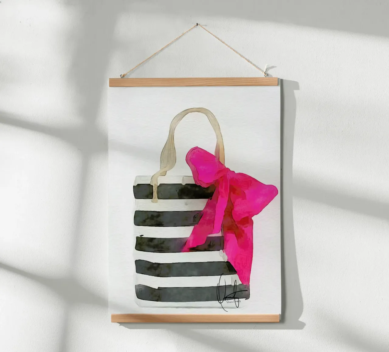 French Outing poster da Xchange Art Studio