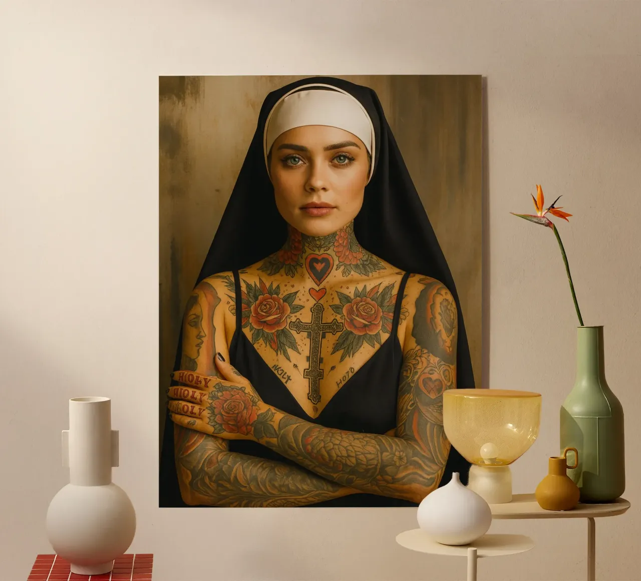 well tattoed plexiglass da Klapadoa