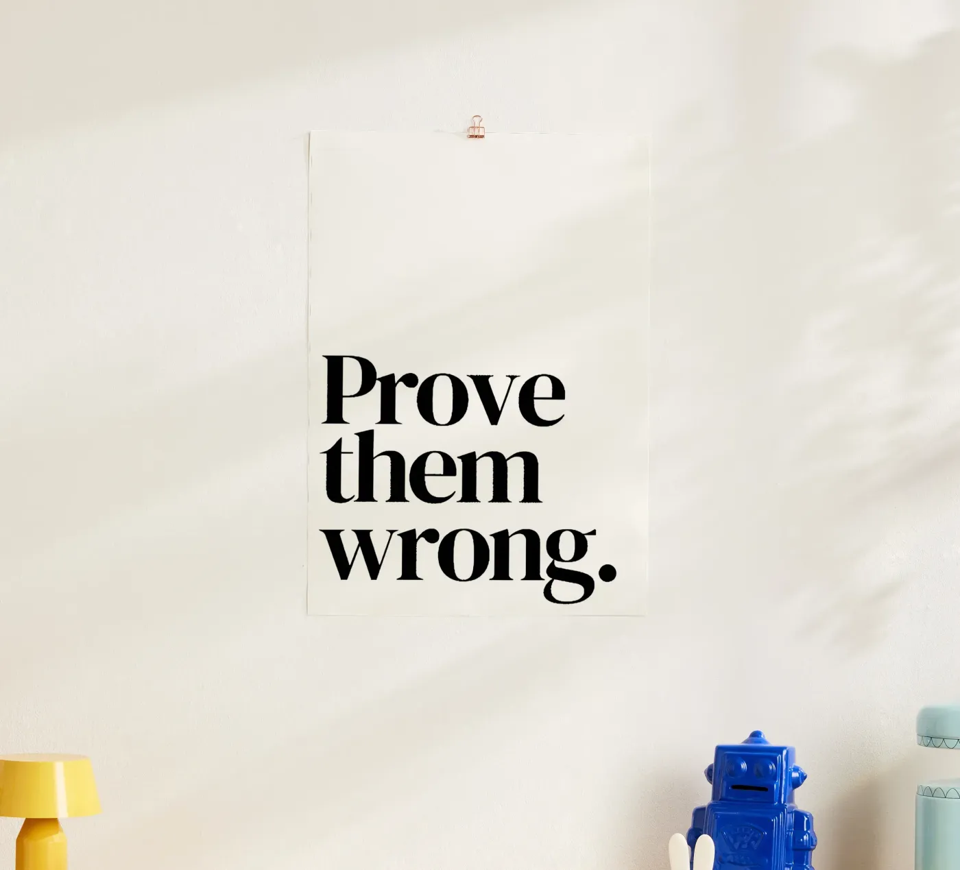 Prof them wrong poster de QuoteFrame