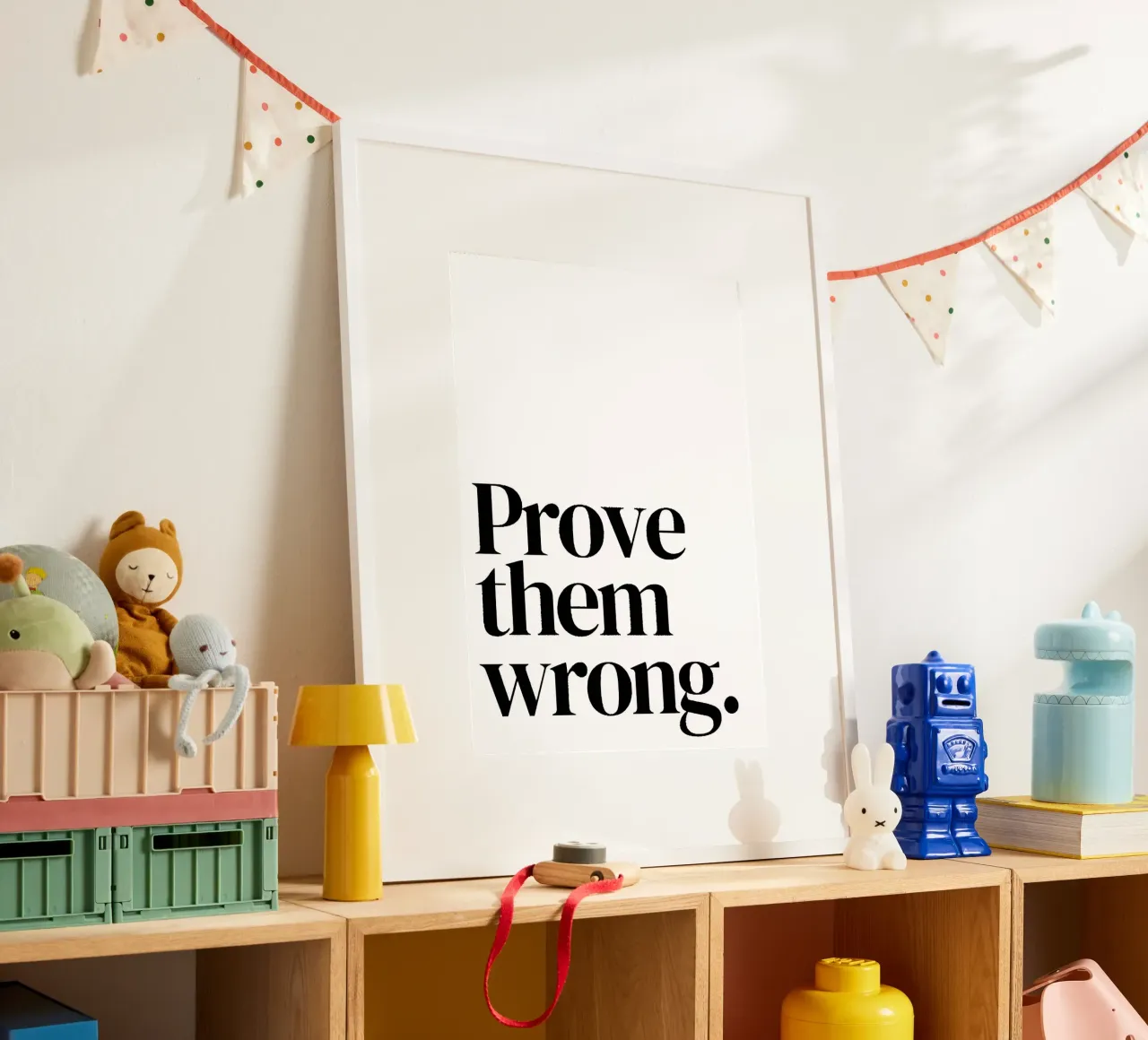 Prof them wrong carta hahnemühle da QuoteFrame