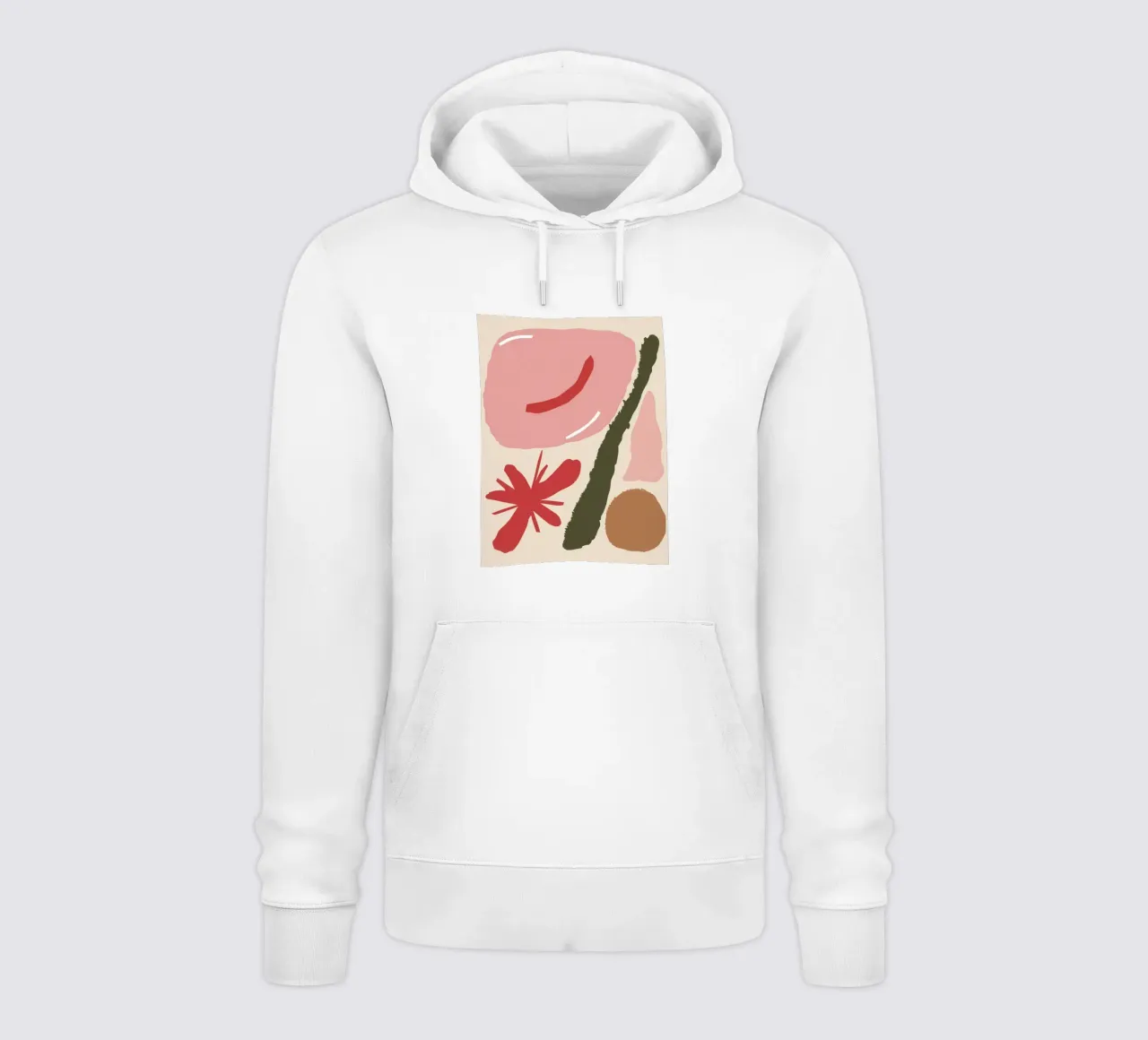 Moduli del profilo astratto felpa con cappuccio da Sky Velour