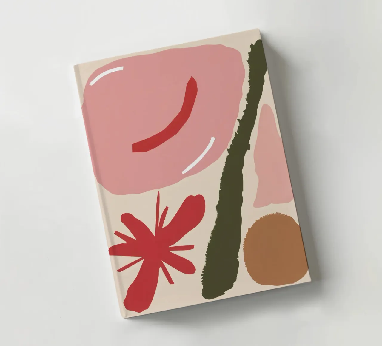 Abstract Profile Forms notebook by Sky Velour