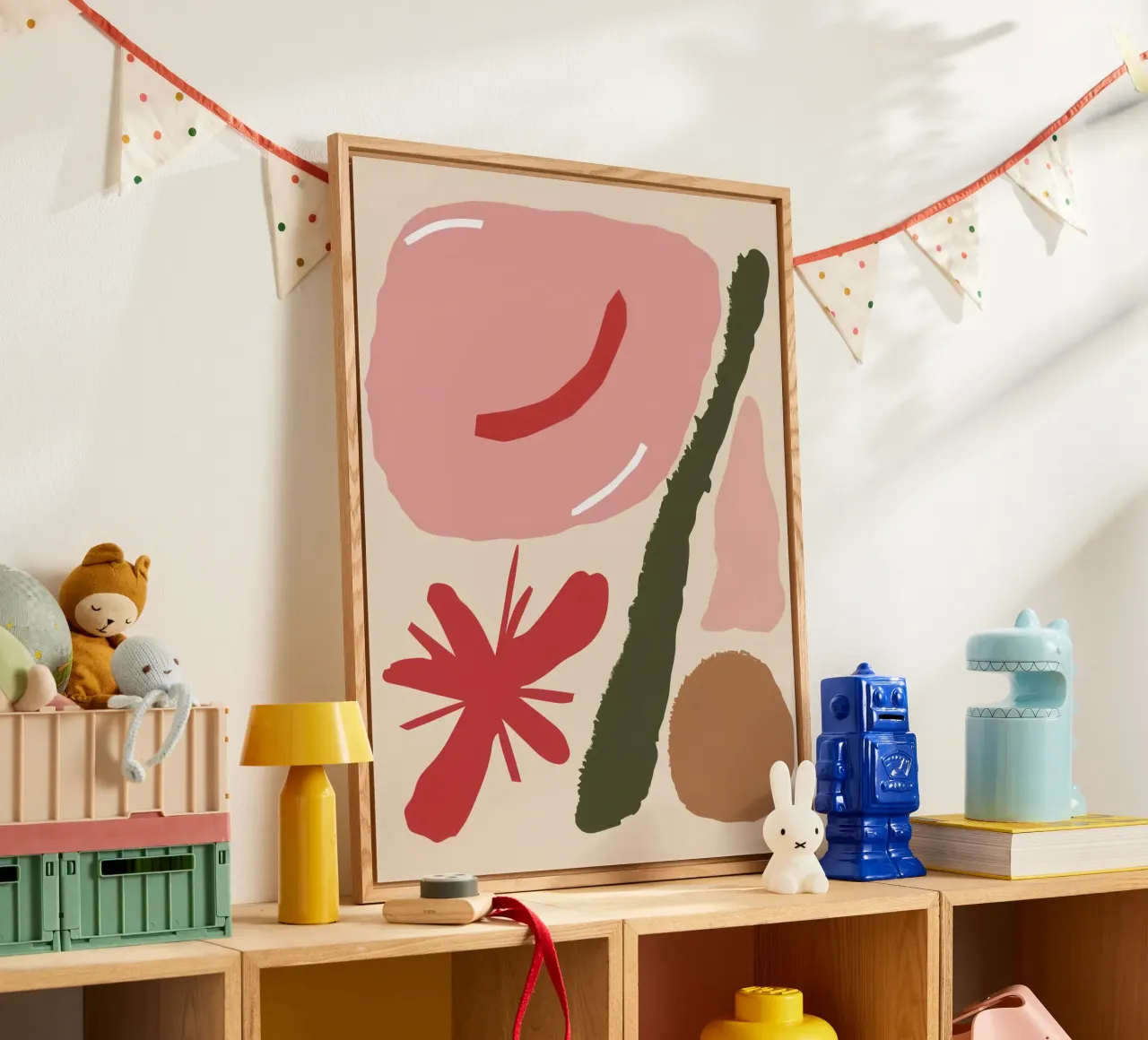 Abstract Profile Forms acryl van Sky Velour