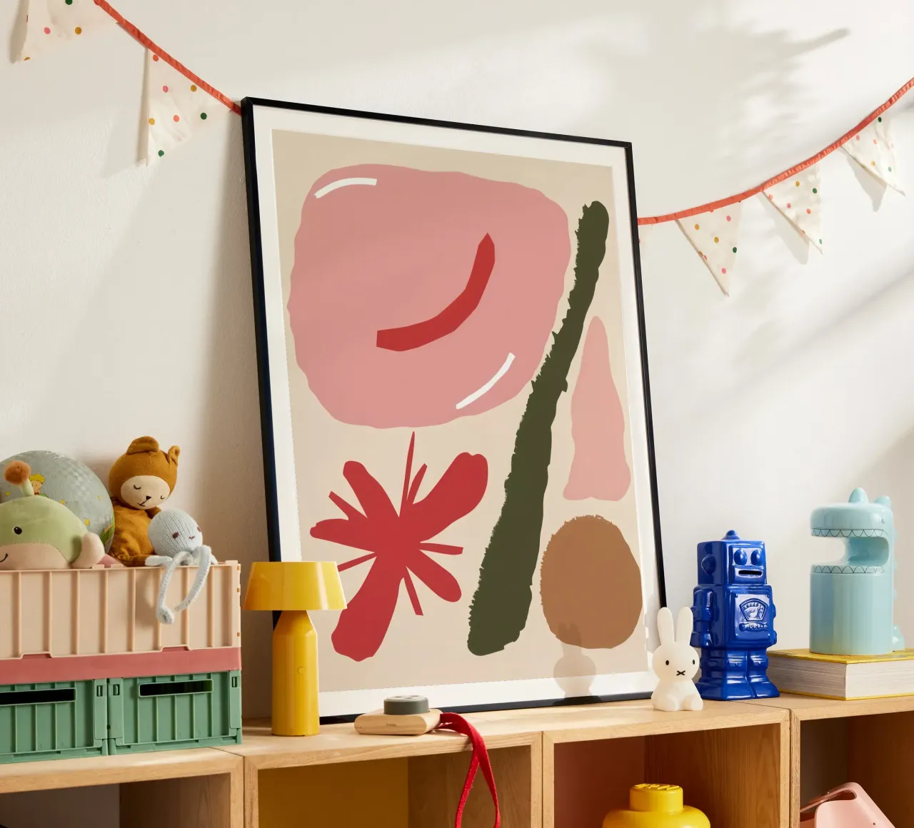 Abstract Profile Forms poster by Sky Velour