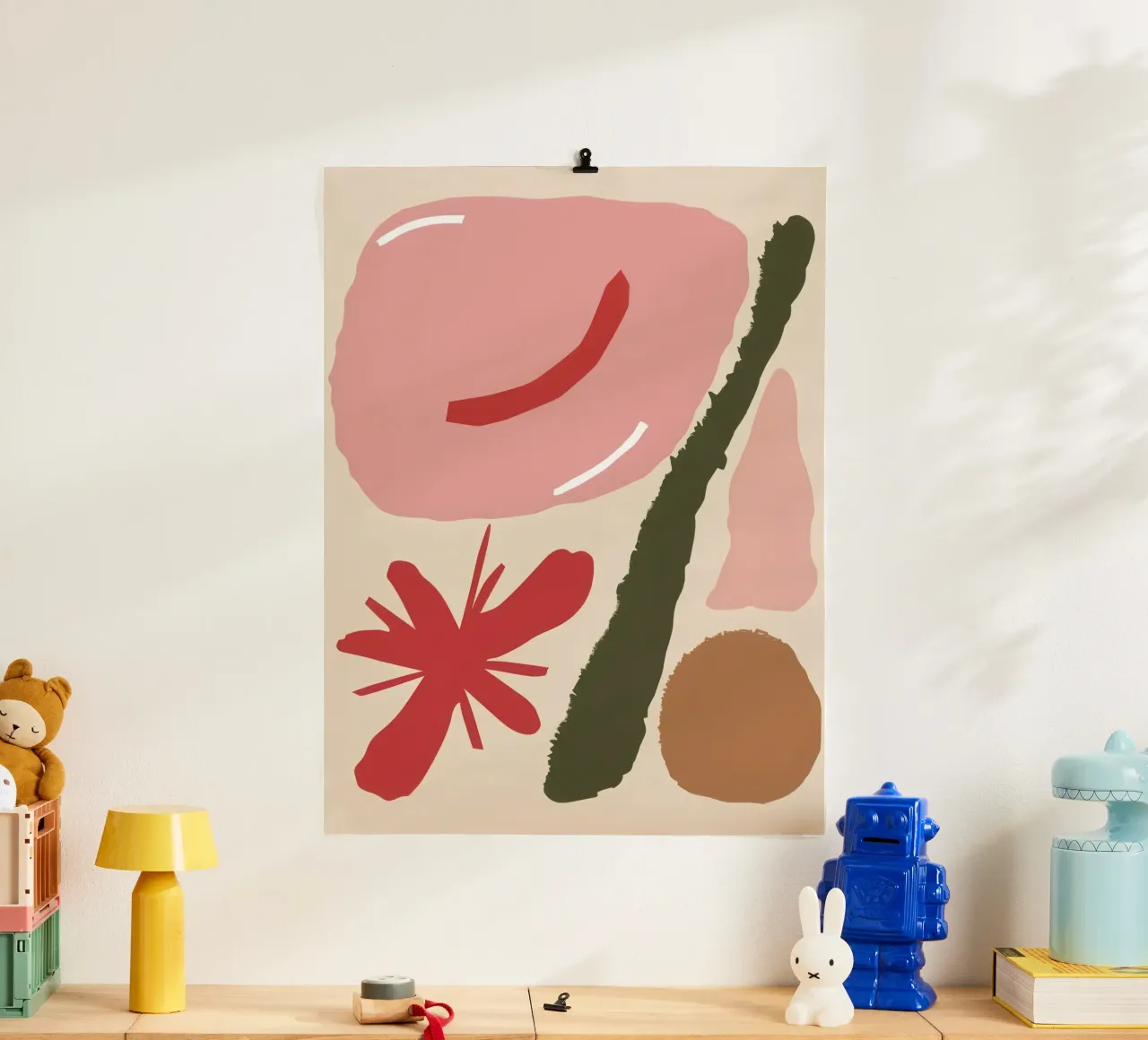 Abstract Profile Forms poster by Sky Velour