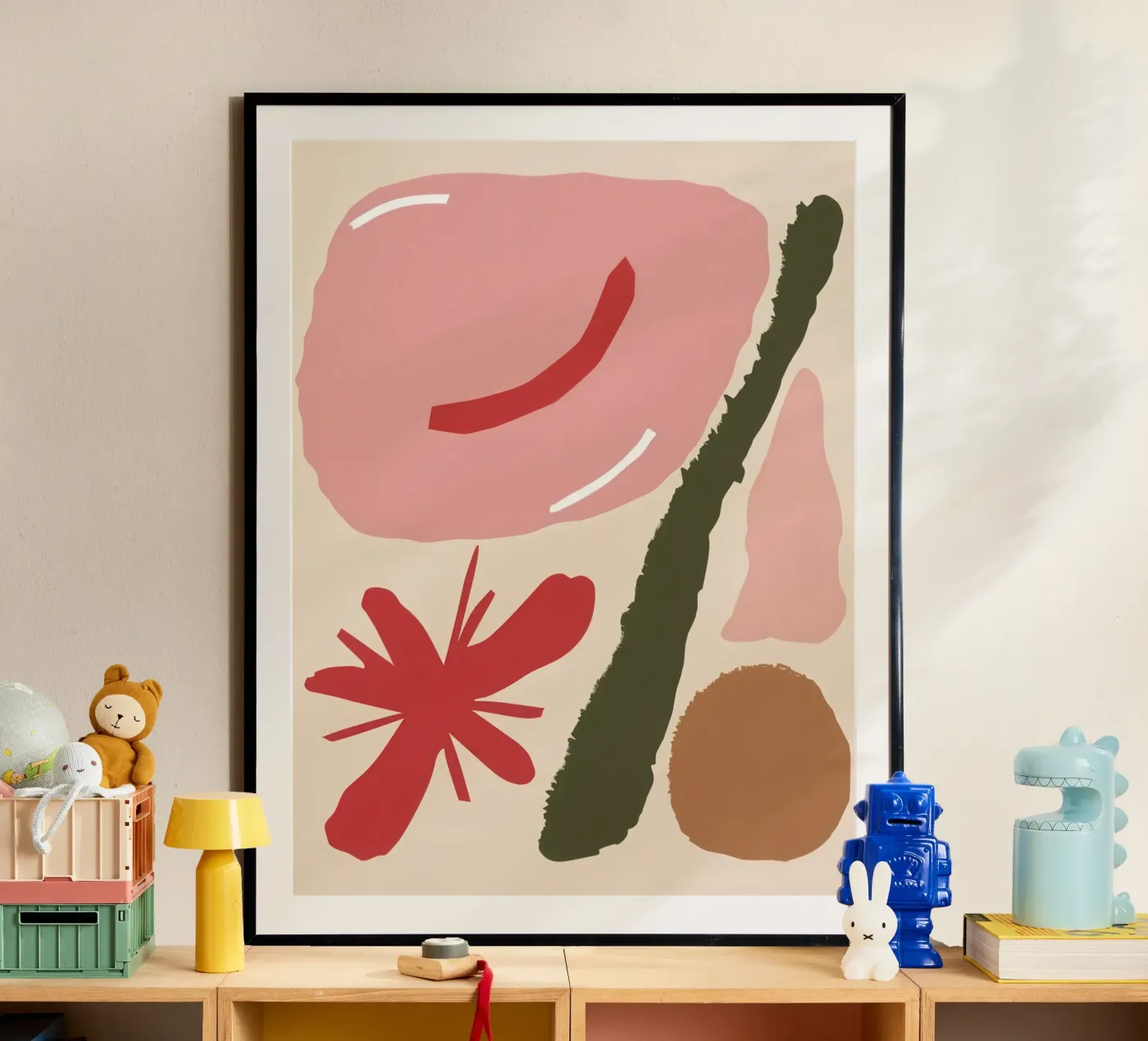 Abstract Profile Forms poster by Sky Velour