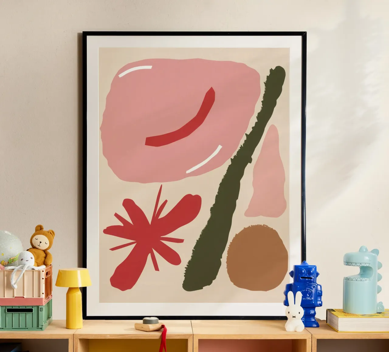 Abstract Profile Forms poster by Sky Velour
