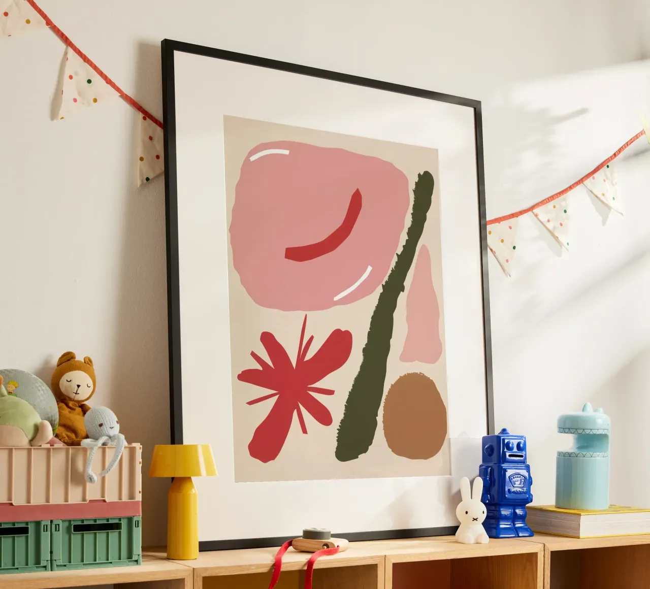 Abstract Profile Forms poster by Sky Velour