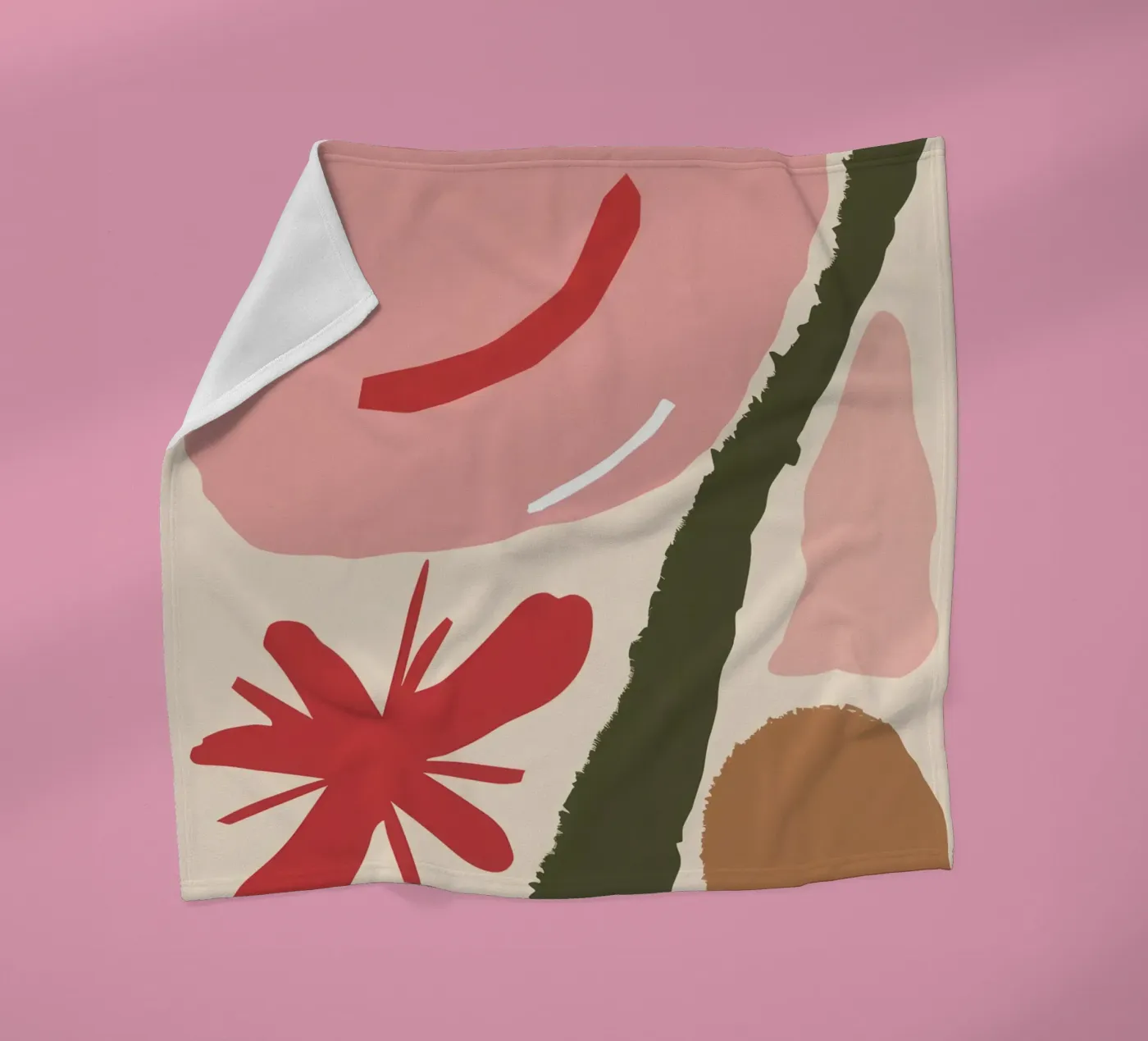 Abstract Profile Forms Fleecedecke von Sky Velour