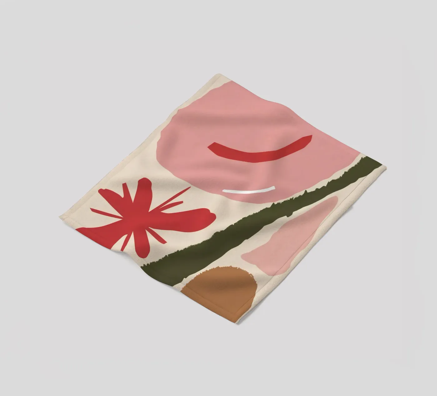 Abstract Profile Forms Fleecedecke von Sky Velour