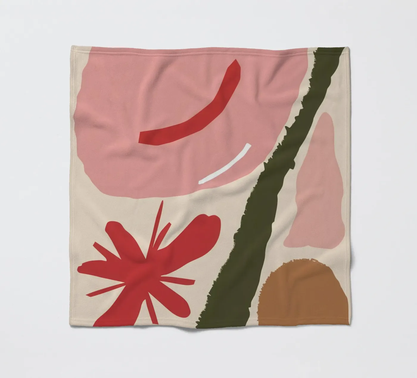 Abstract Profile Forms Fleecedecke von Sky Velour