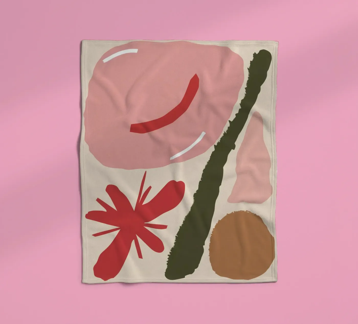 Abstract Profile Forms Fleecedecke von Sky Velour