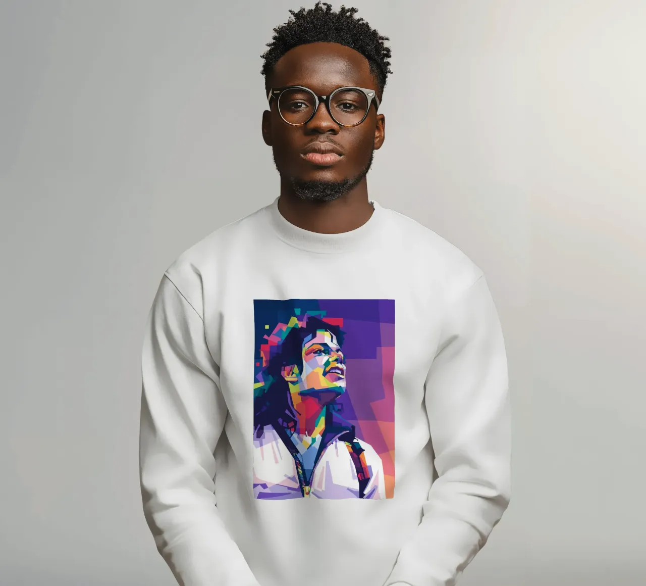 Michael Jackson WPAP felpa da Alkahfsmart