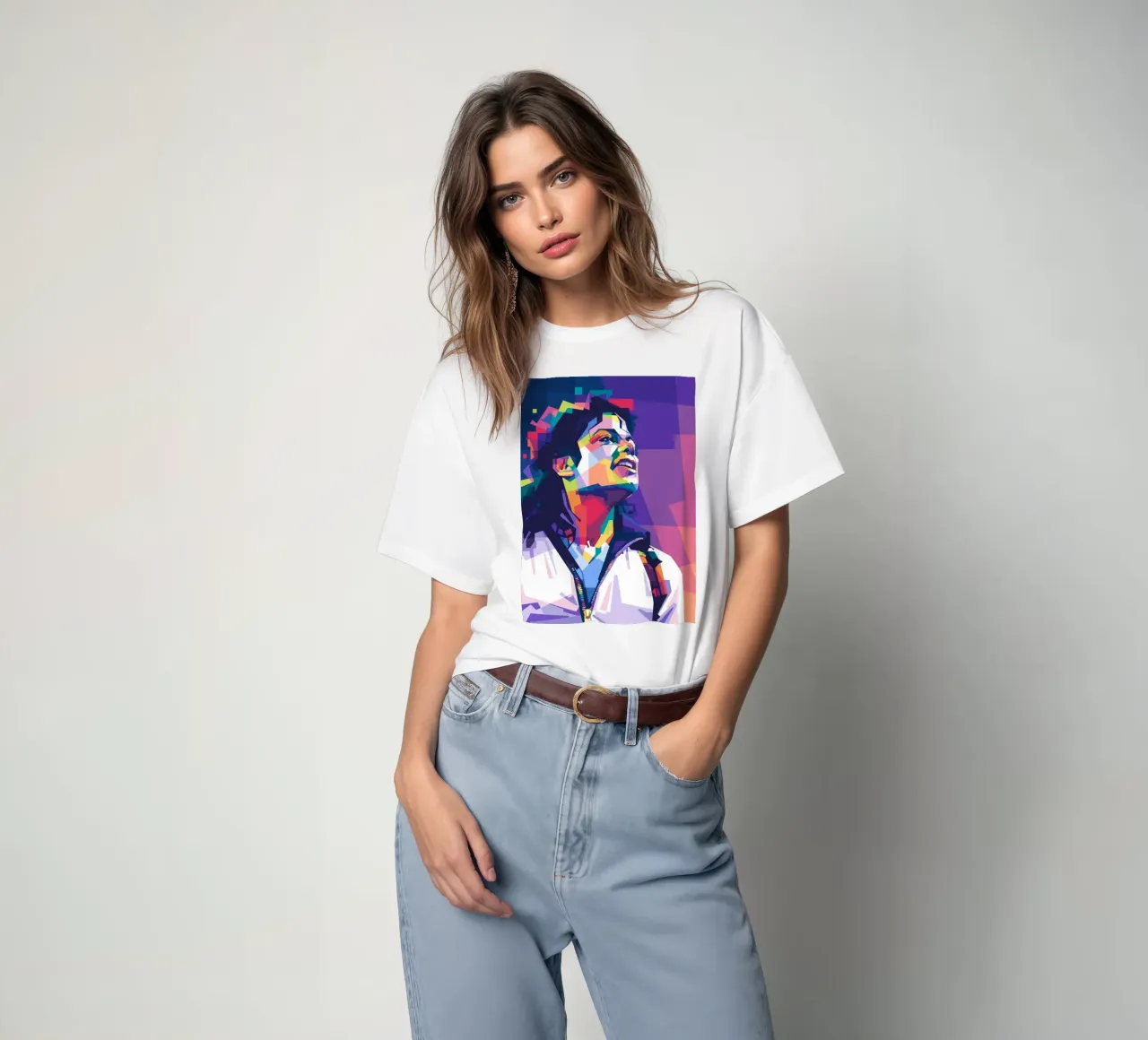 Michael Jackson WPAP t-shirt da Alkahfsmart