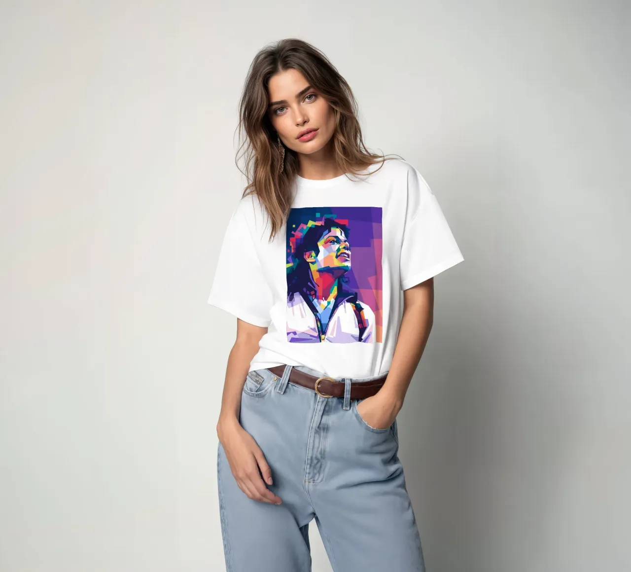 Michael Jackson WPAP t-shirt da Alkahfsmart