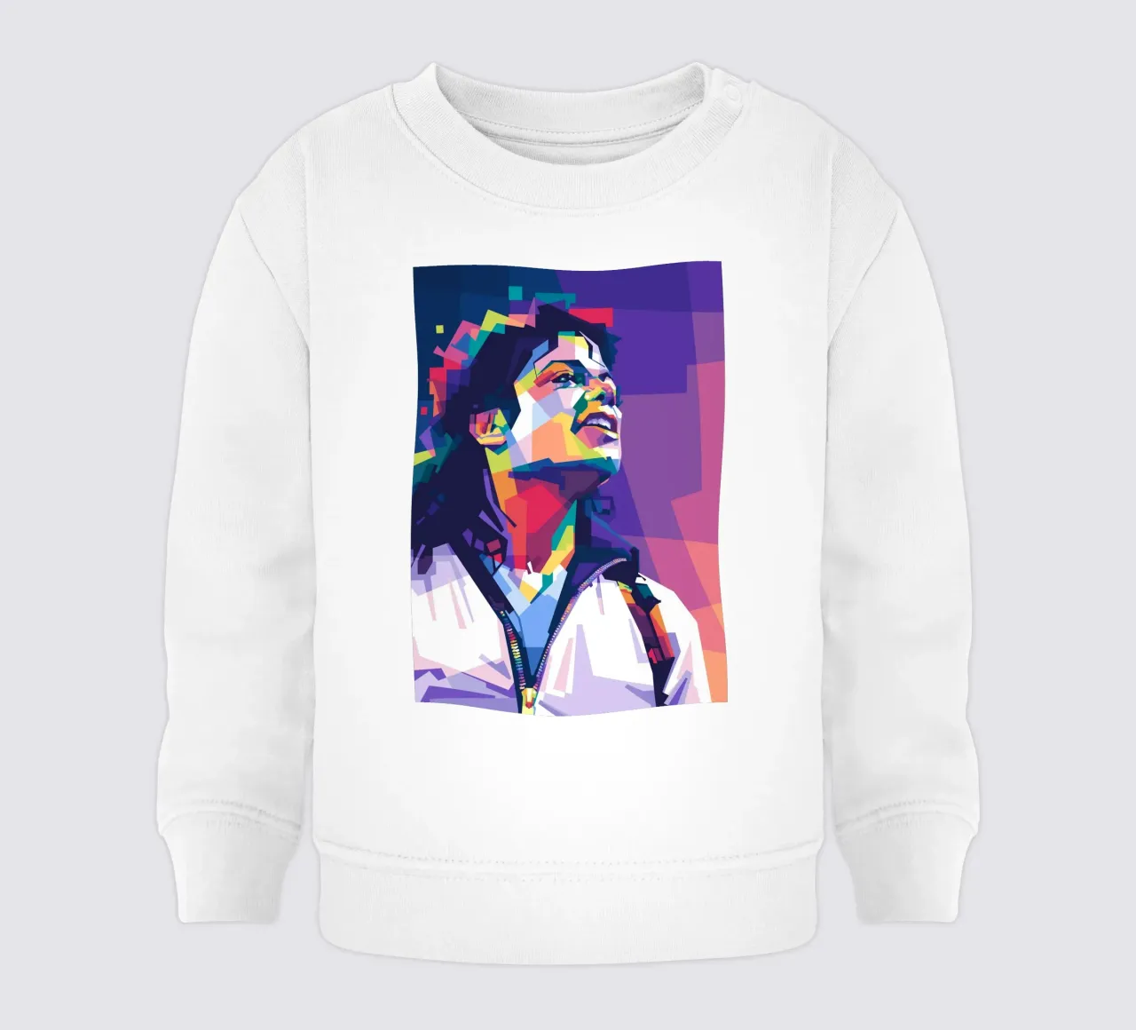 Michael Jackson WPAP felpa neonato da Alkahfsmart