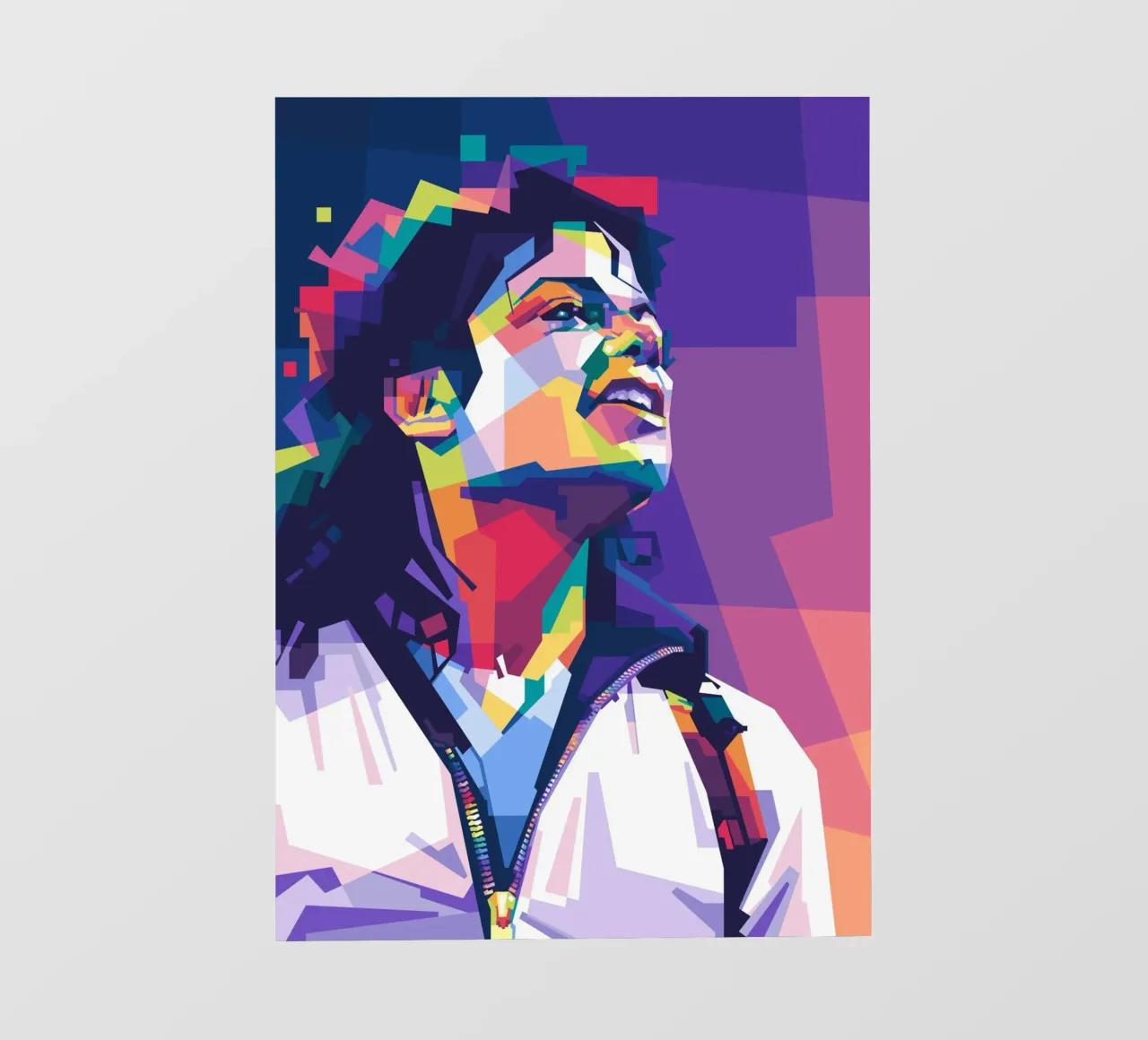 Michael Jackson WPAP telo in pvc da Alkahfsmart