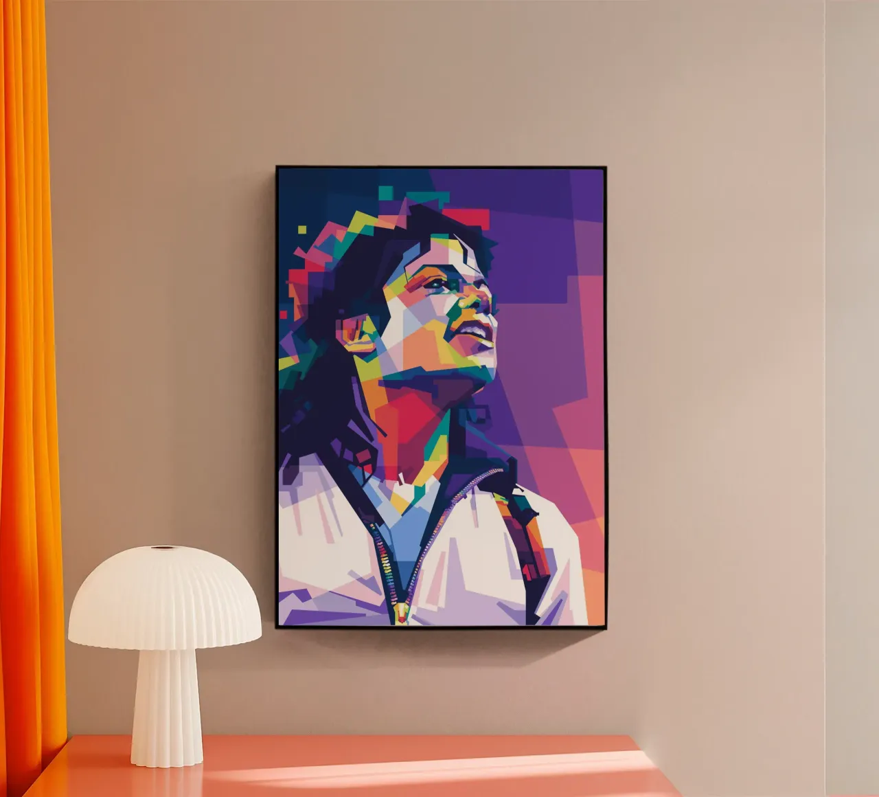 Michael Jackson WPAP plexiglass da Alkahfsmart
