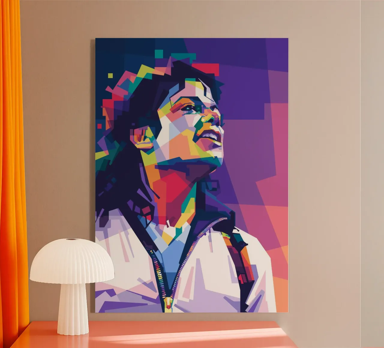 Michael Jackson WPAP plexiglass da Alkahfsmart