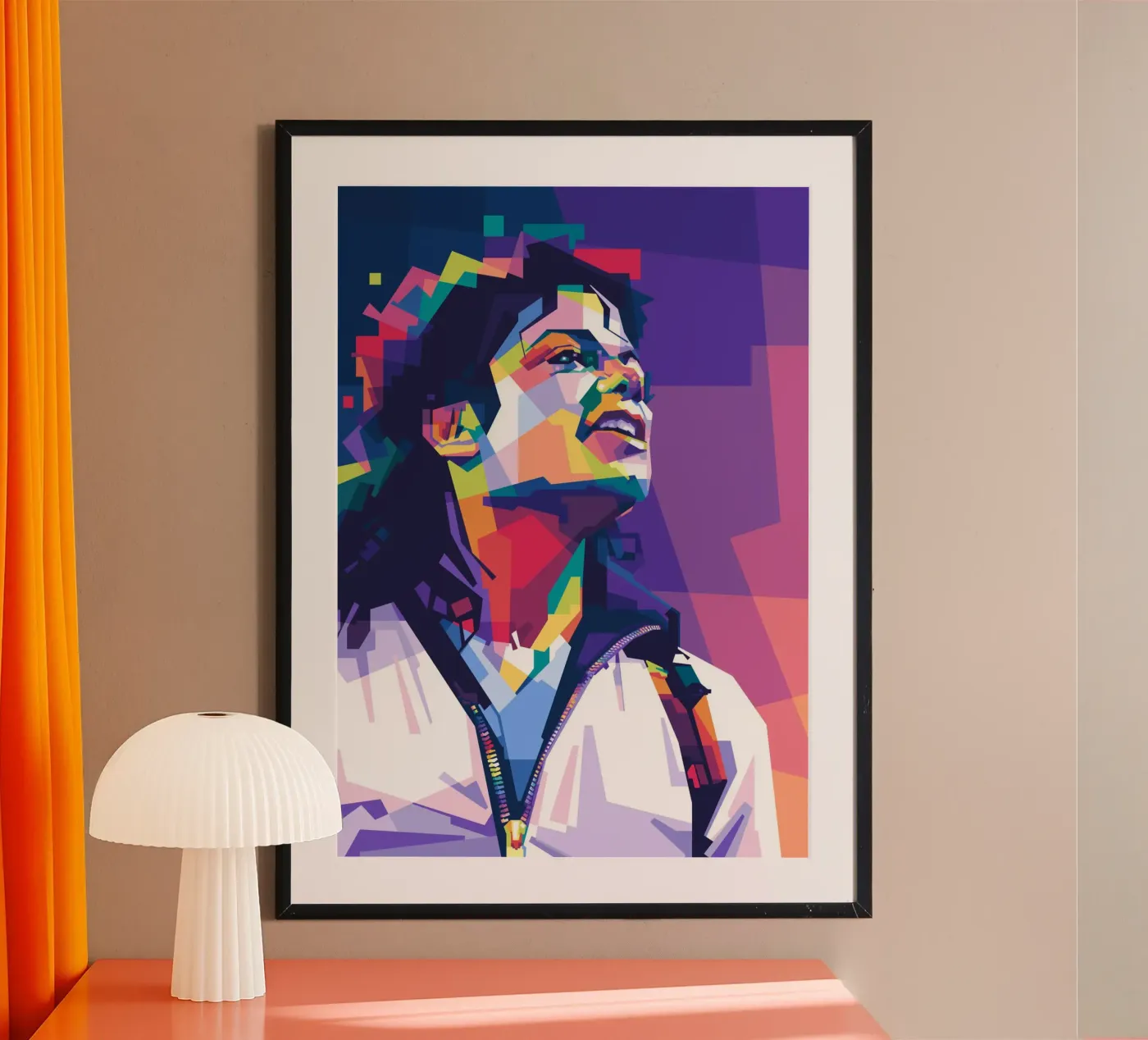 Michael Jackson WPAP Poster von Alkahfsmart