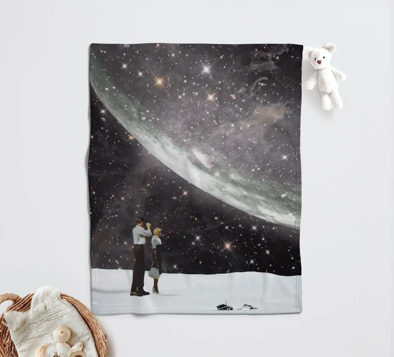 Dov'è? coperta in pile da Dapidoka