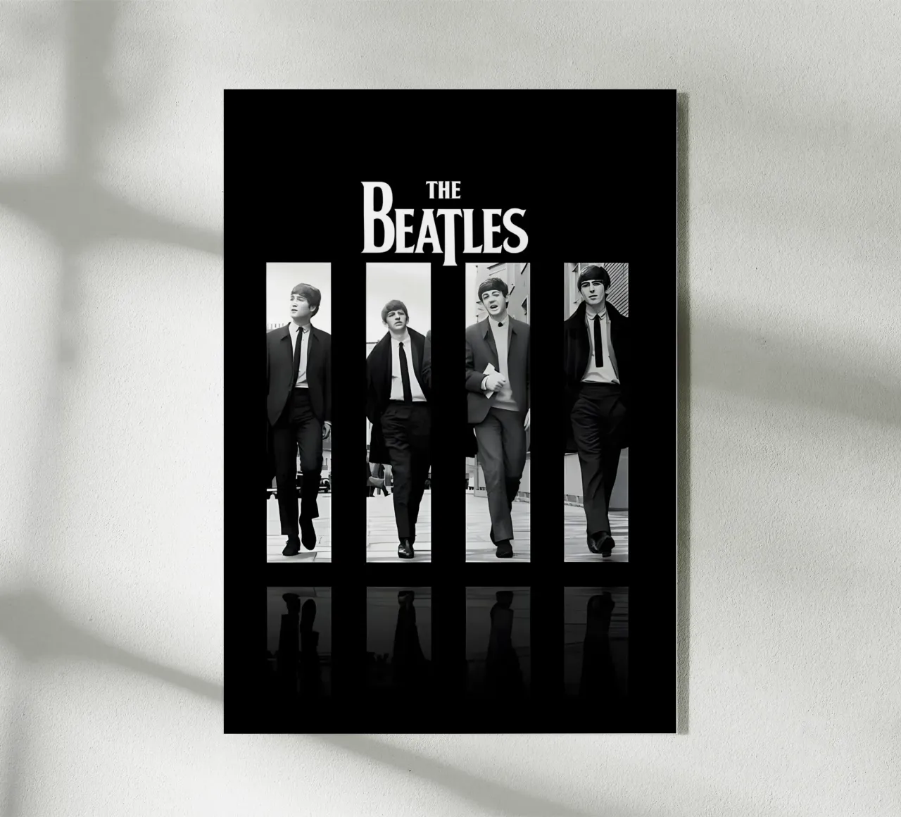 The Beatles plexiglass da Music Vibes