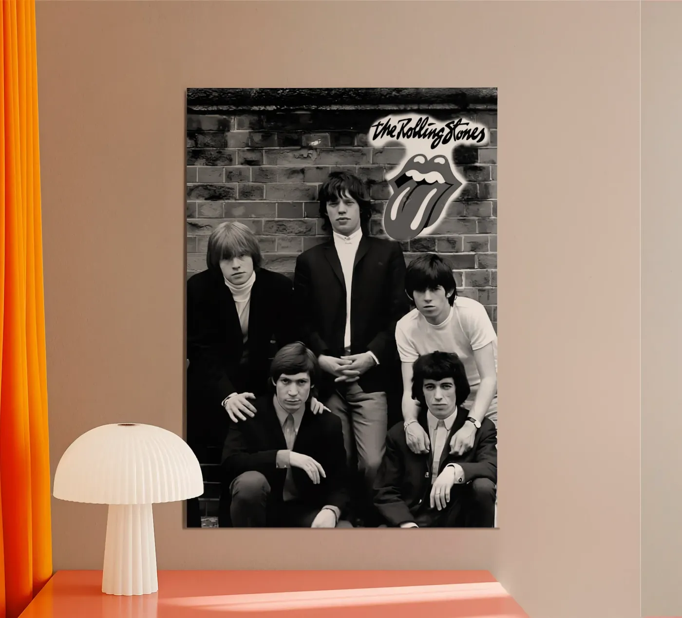 Rolling stone alluminio dibond da Music Vibes