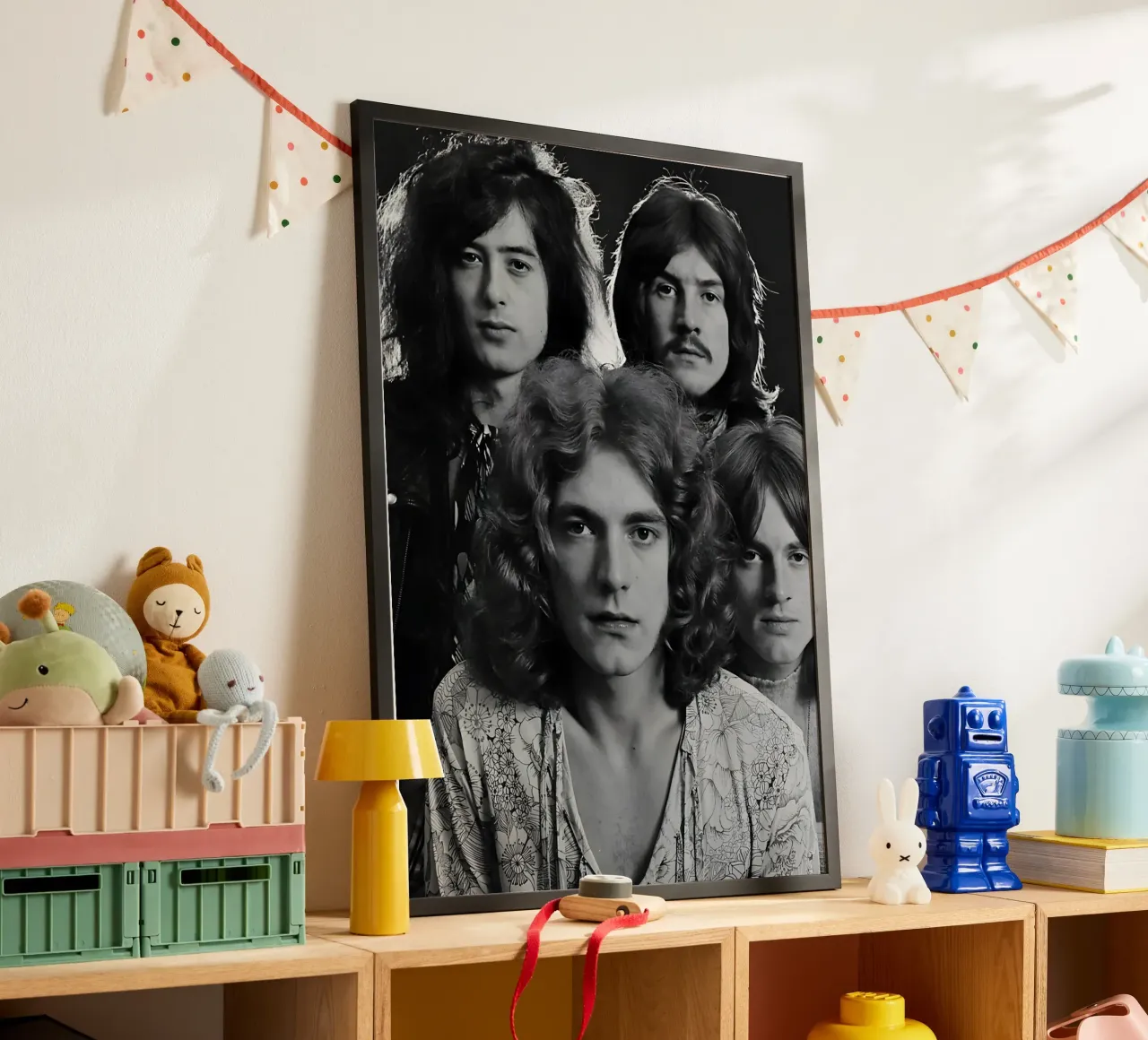 Led Zeppelin poster da Music Vibes