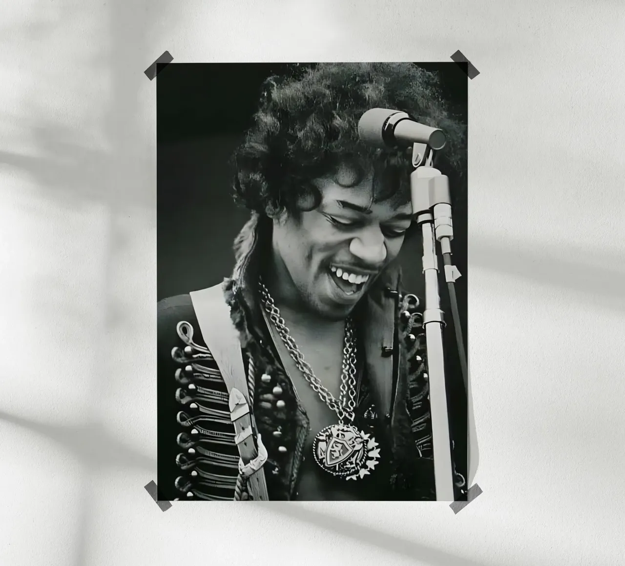 Jimi Hendrix poster by Music Vibes
