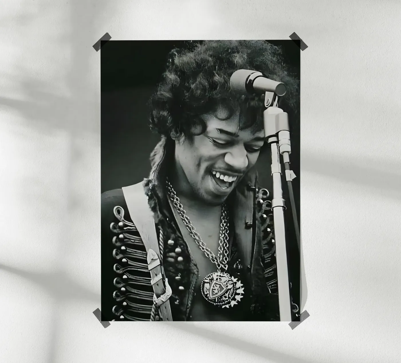 Jimi Hendrix poster da Music Vibes