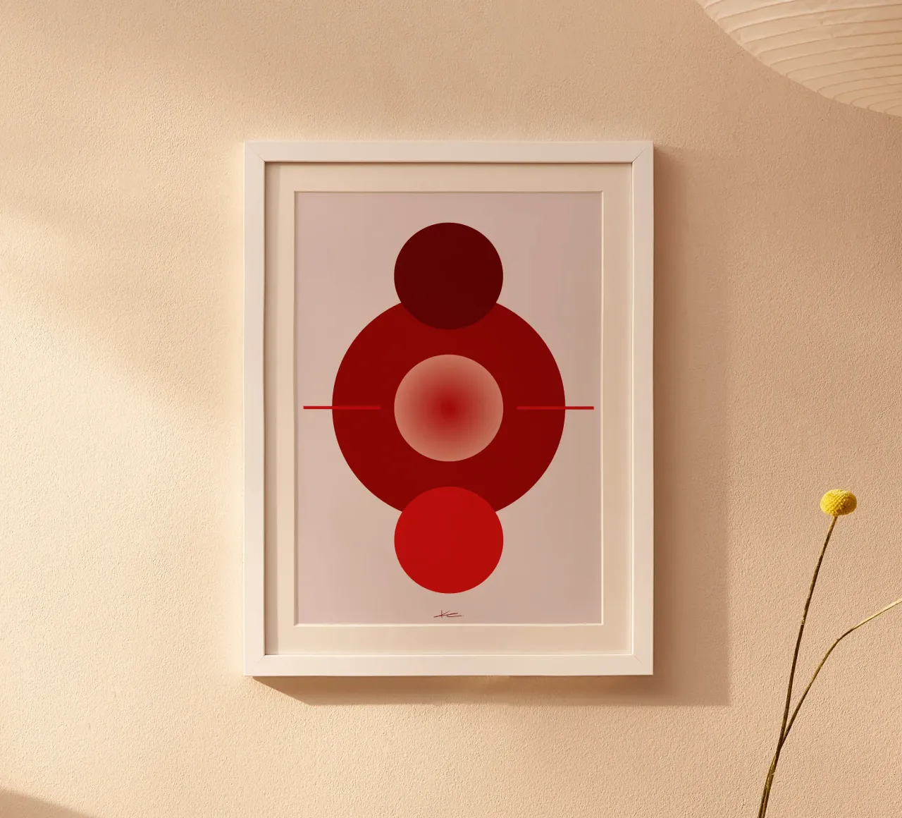 Mut I. poster van KL.