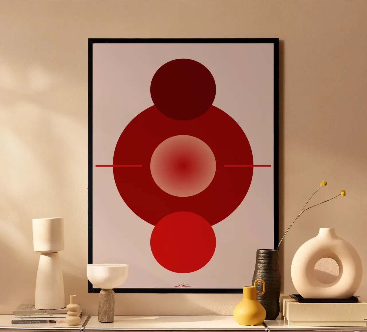 Mut I. poster van KL.