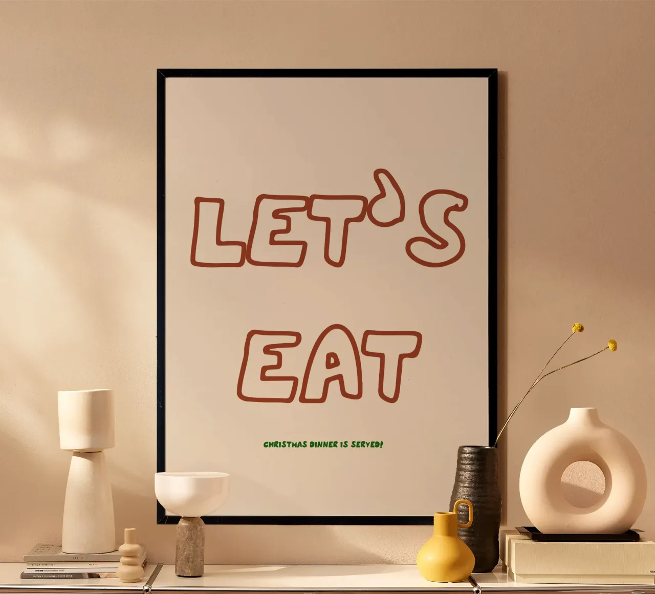 Let´s Eat poster da treechild