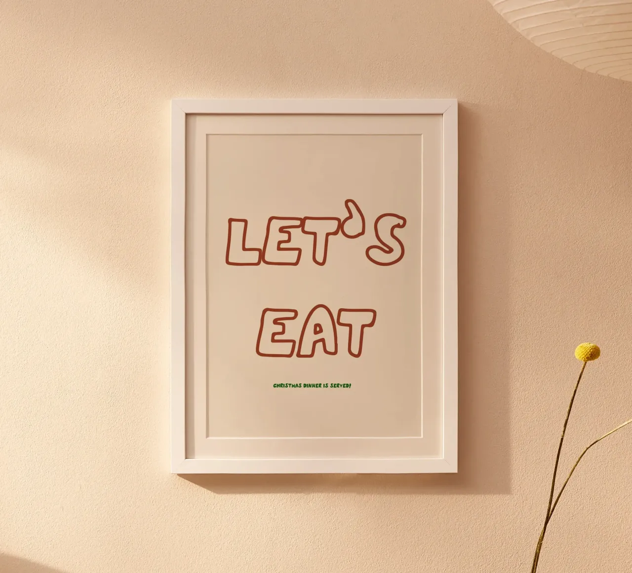 Let´s Eat poster da treechild