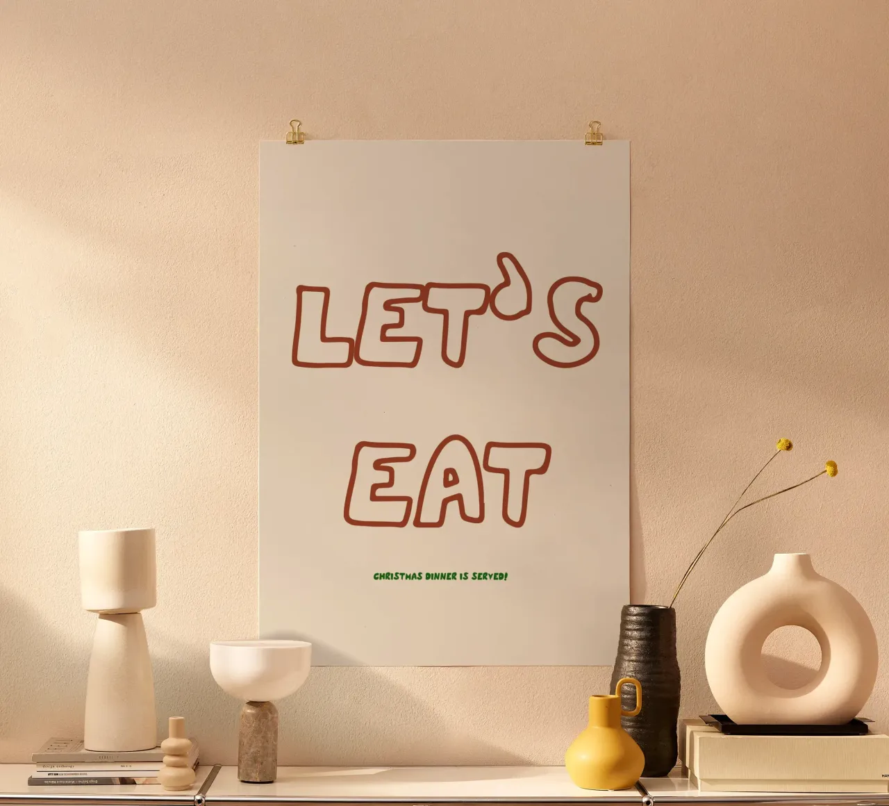Let´s Eat poster da treechild