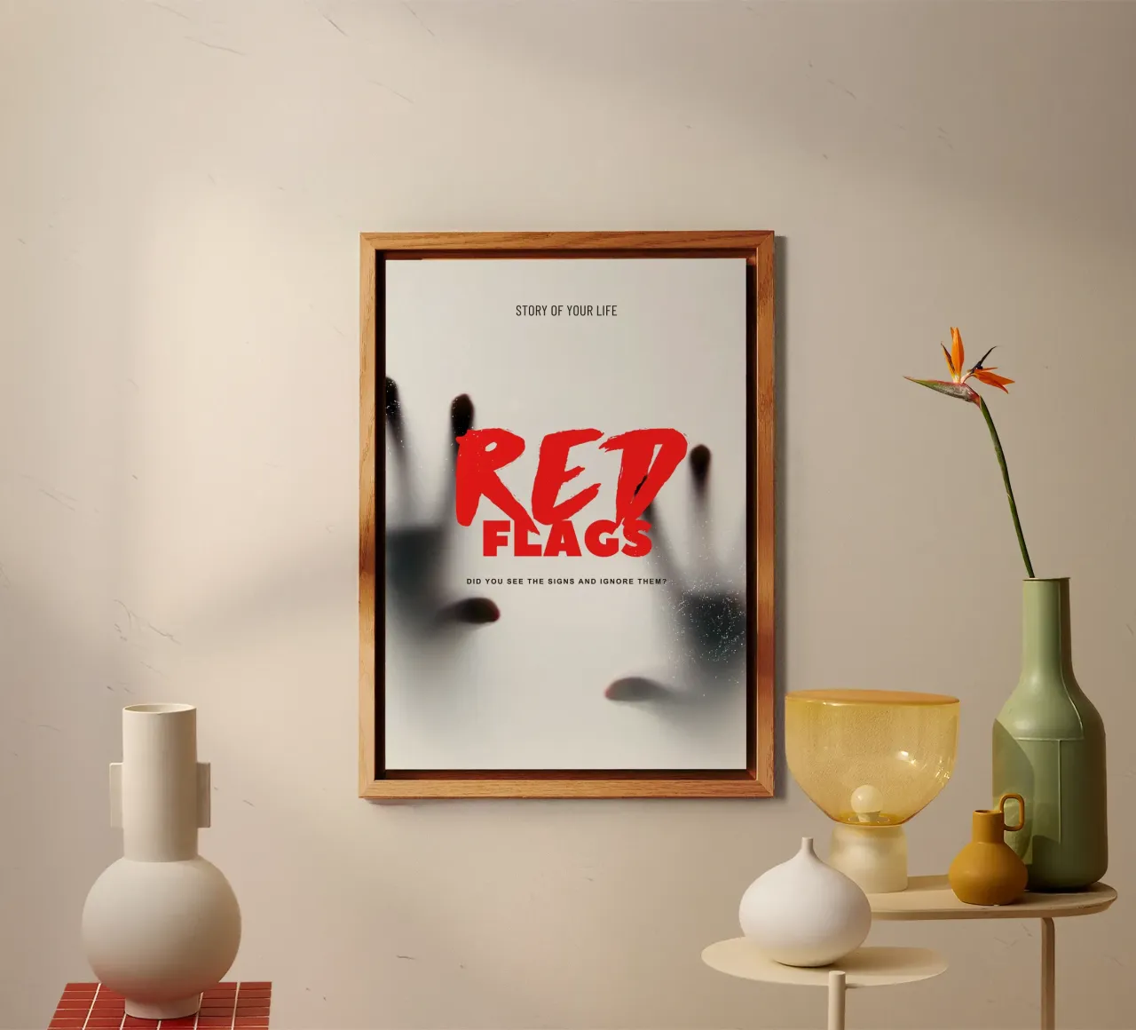 RED FLAGS forex plate by ARTEVO