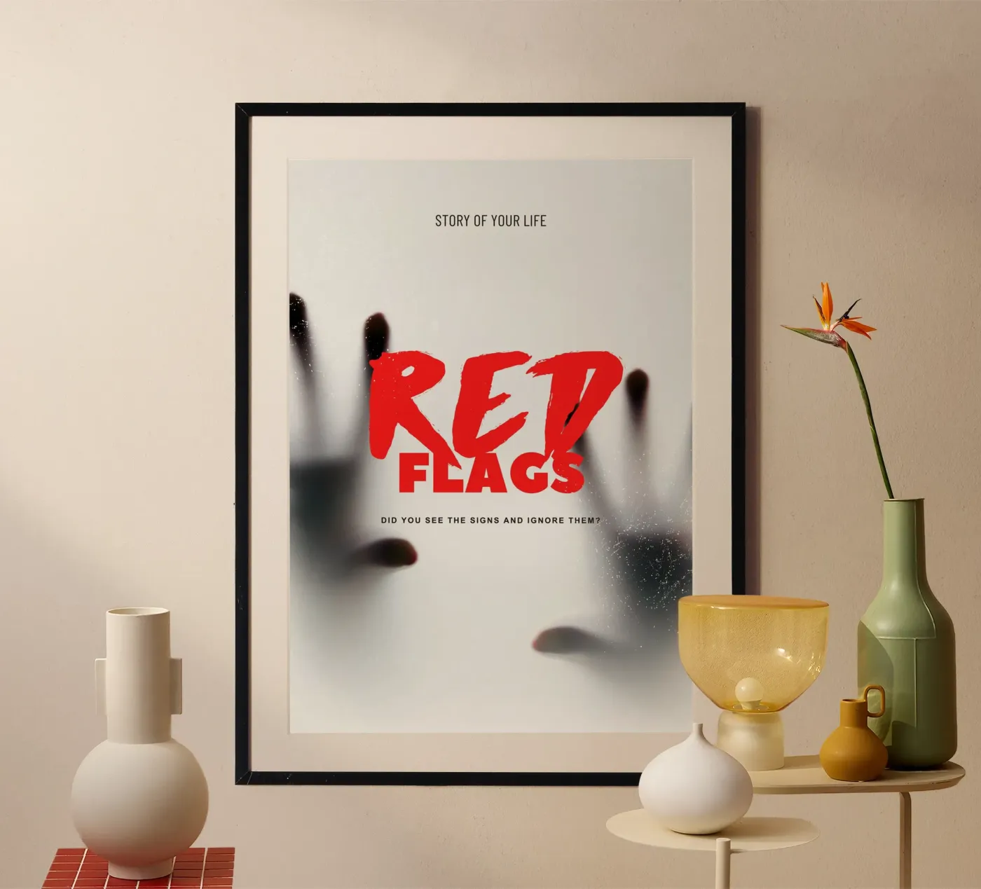 RED FLAGS poster de ARTEVO
