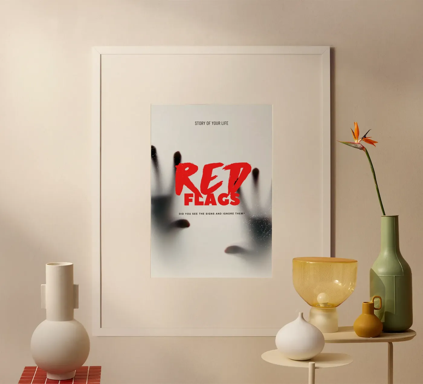 RED FLAGS poster de ARTEVO