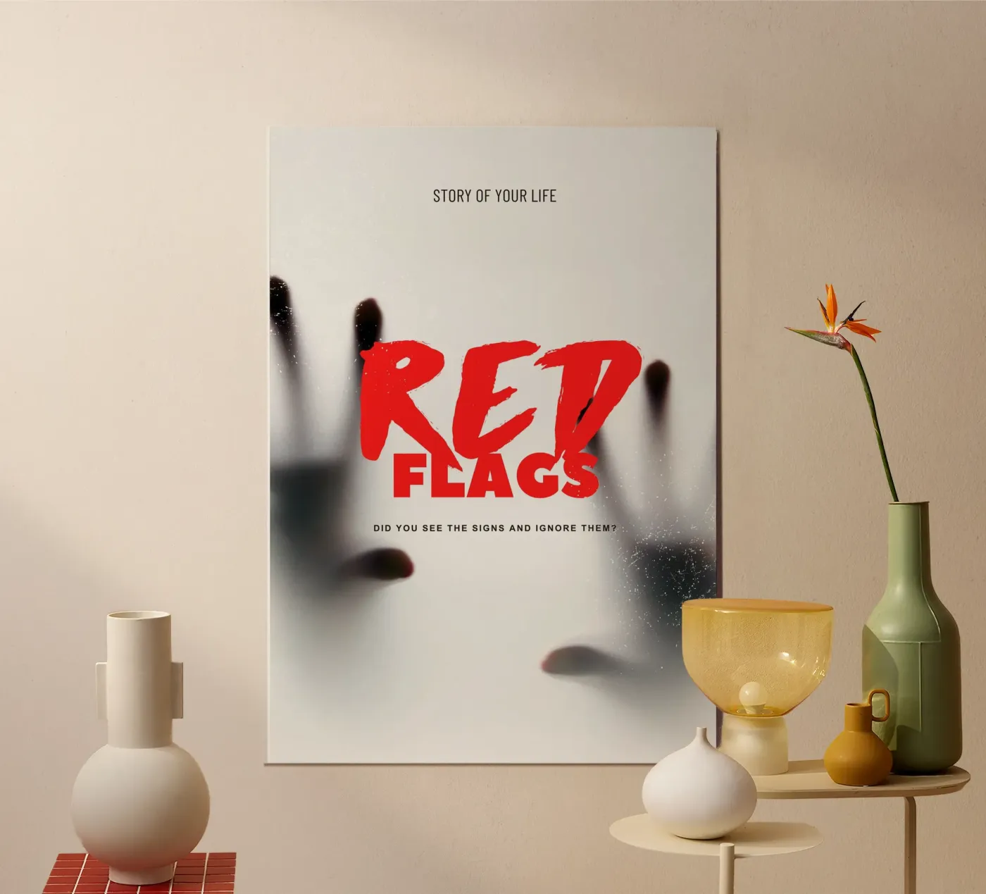 RED FLAGS poster de ARTEVO