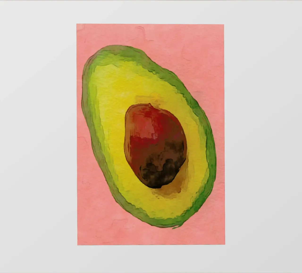 Avocado for Lola telo in pvc da Xchange Art Studio