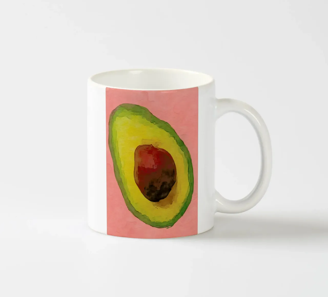 Avocado for Lola tazza in ceramica da Xchange Art Studio