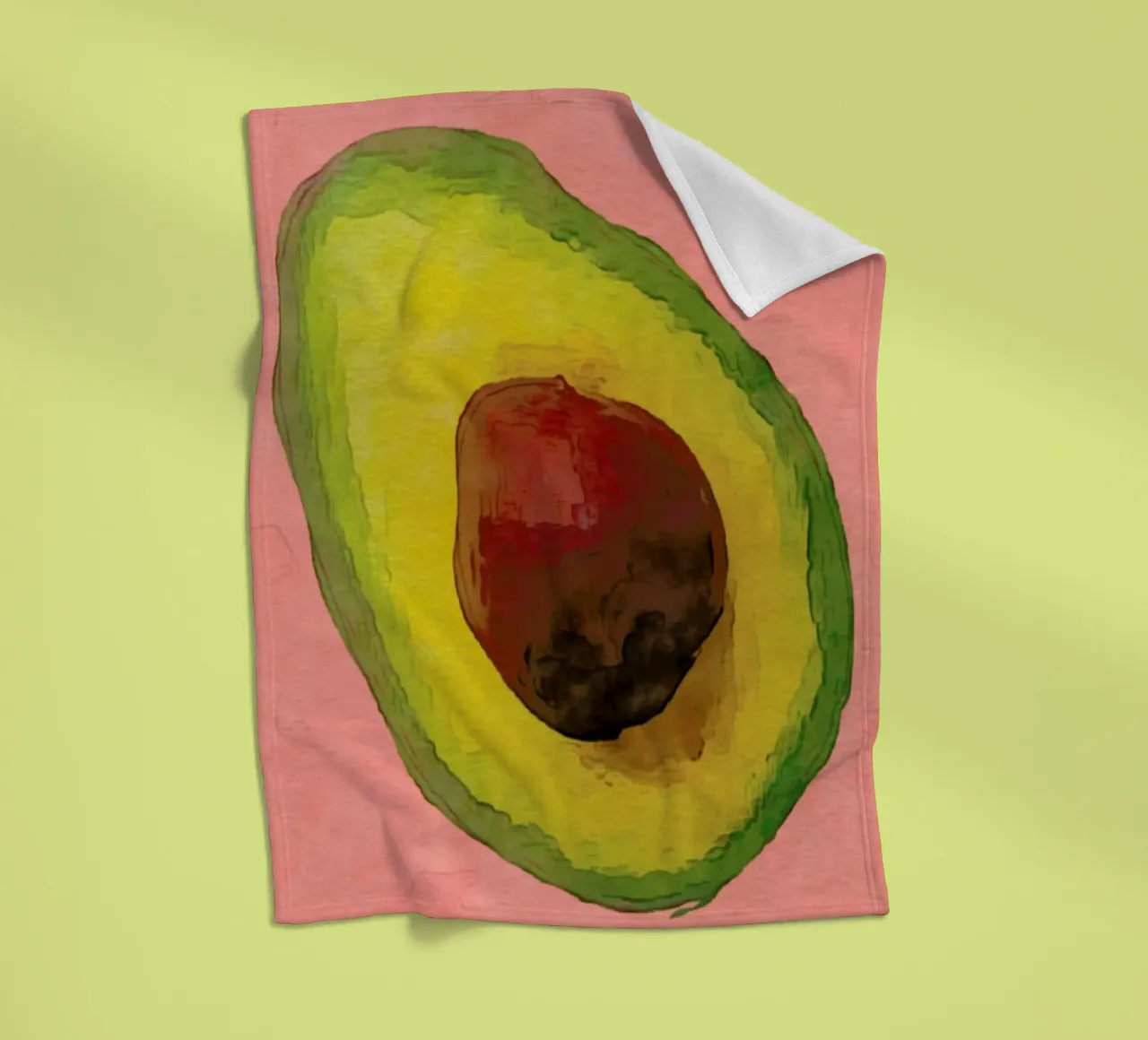 Avocado for Lola coperta in pile da Xchange Art Studio