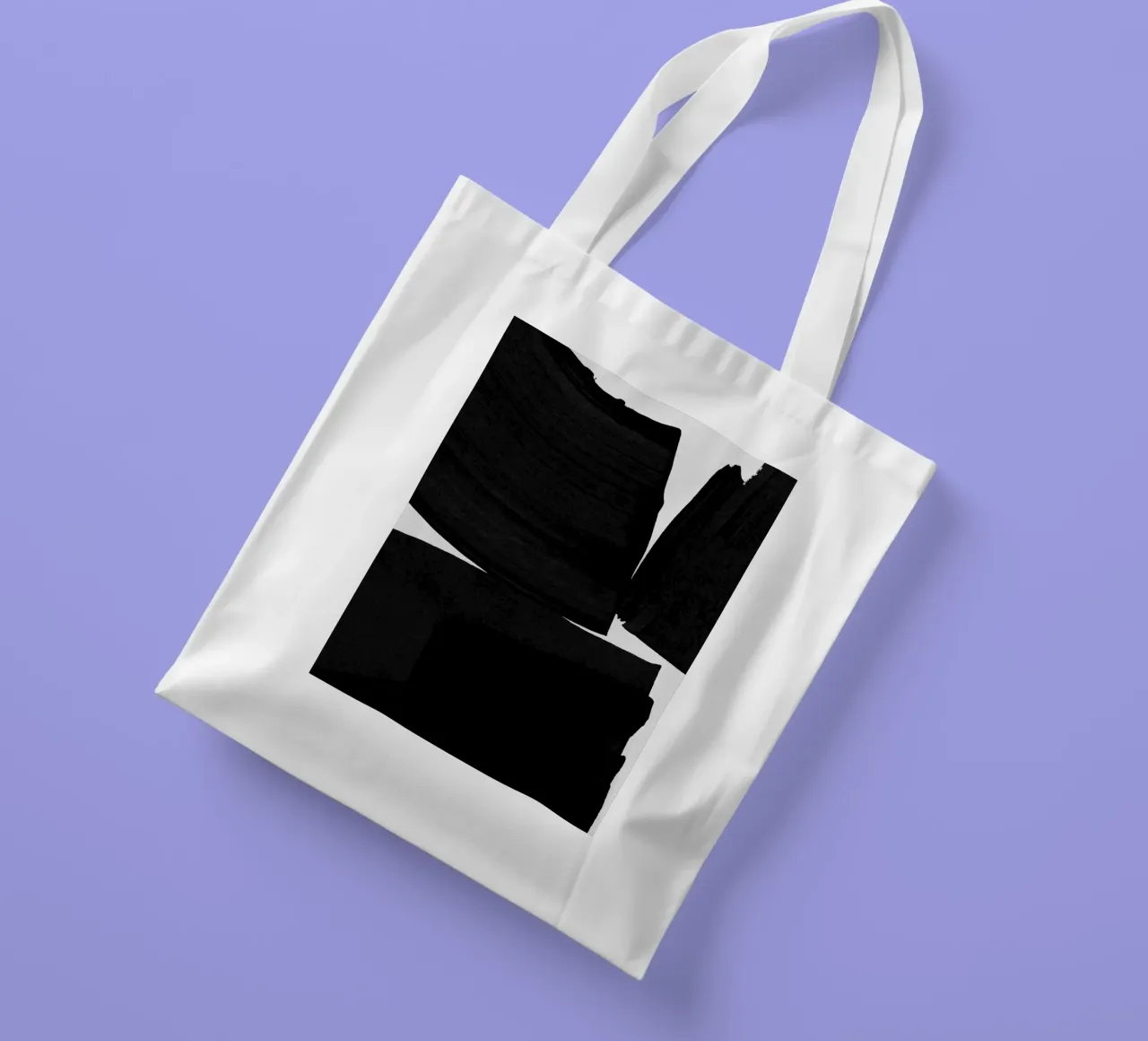 Minimalist Painting Black I tote bag by Orara Studio