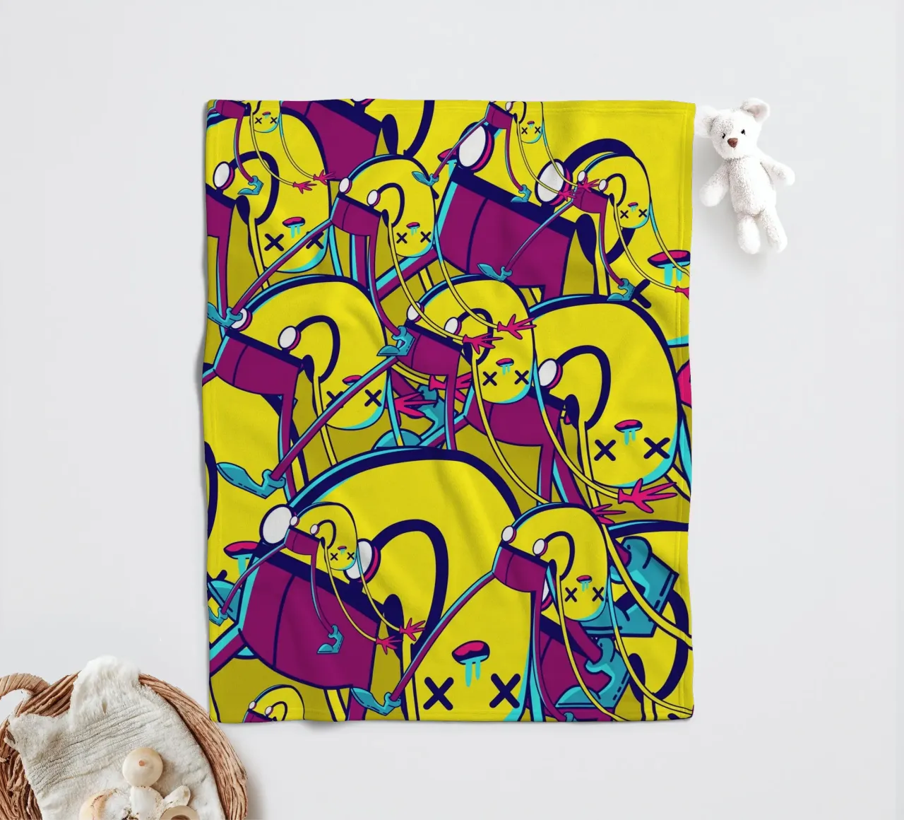 WEIRDO Fleecedecke von ARTEVO