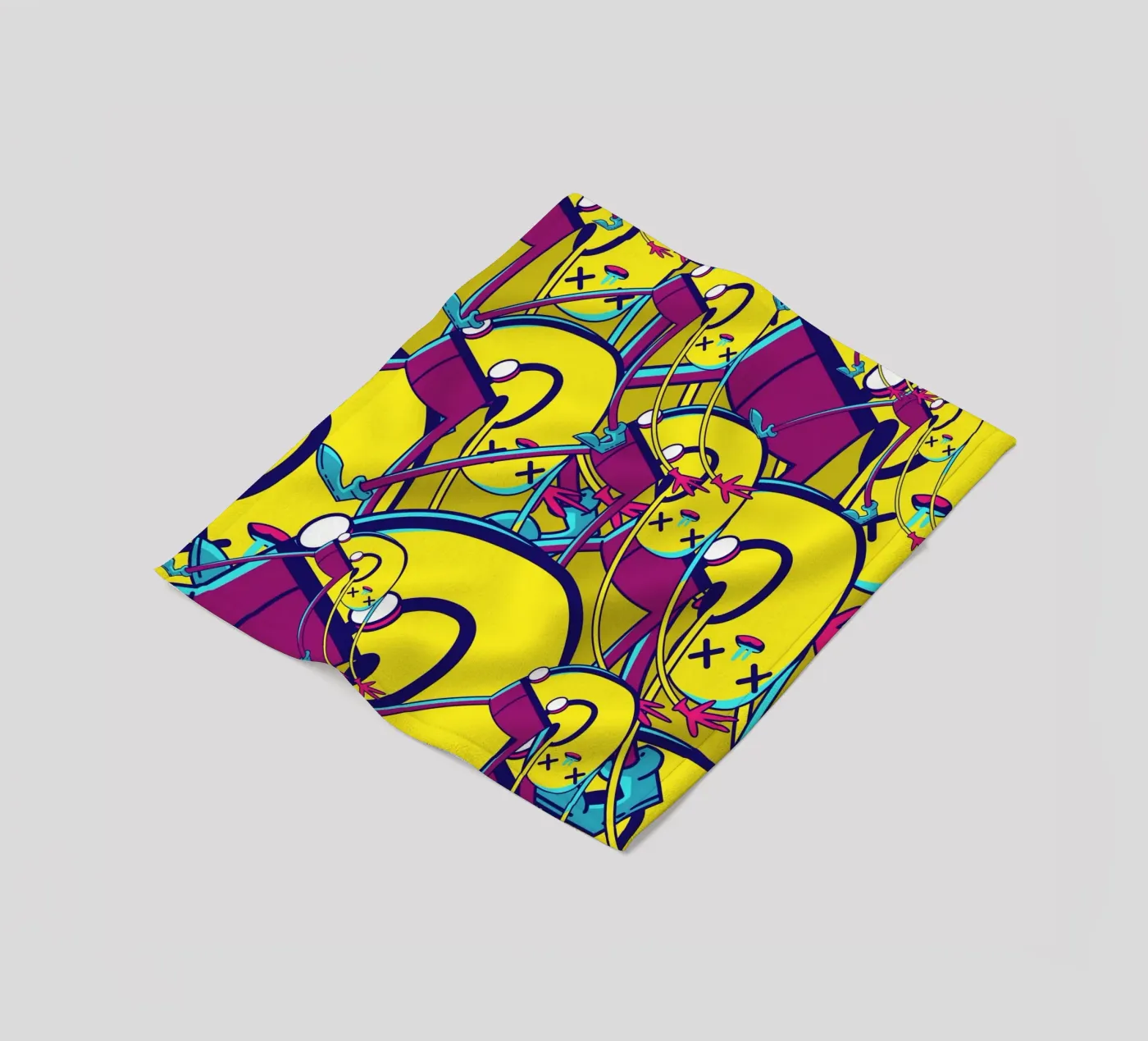 WEIRDO plaid polaire de ARTEVO