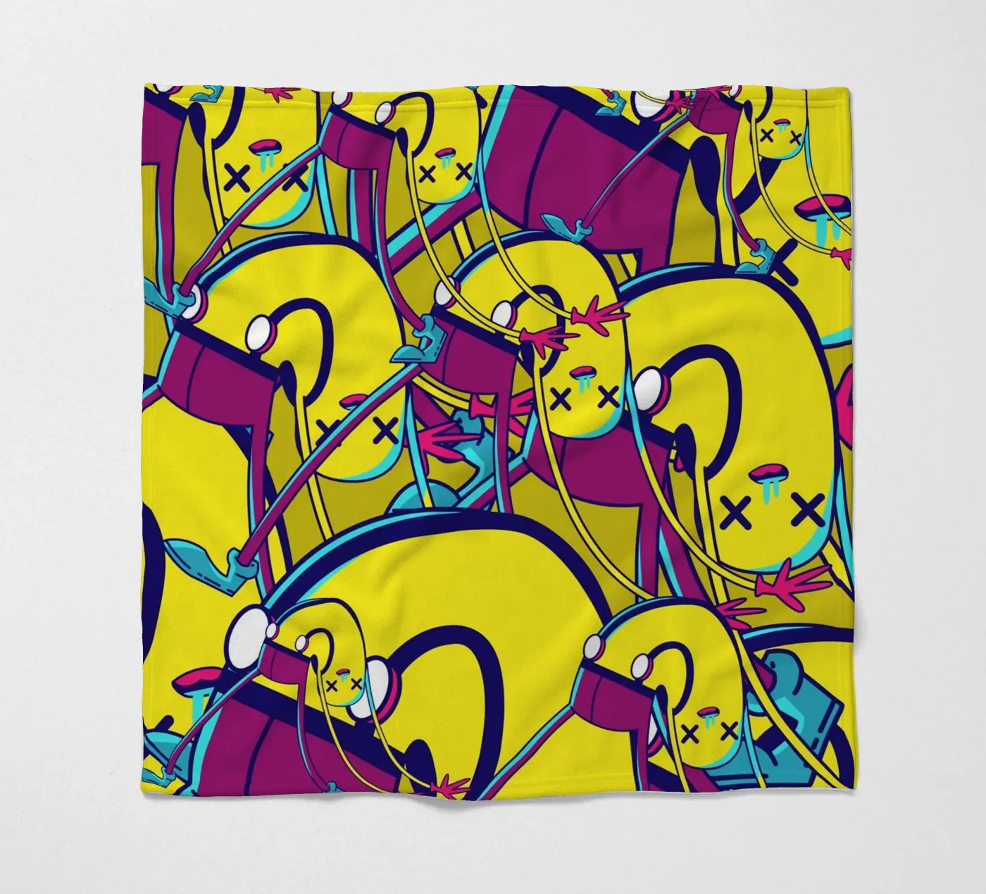 WEIRDO plaid polaire de ARTEVO