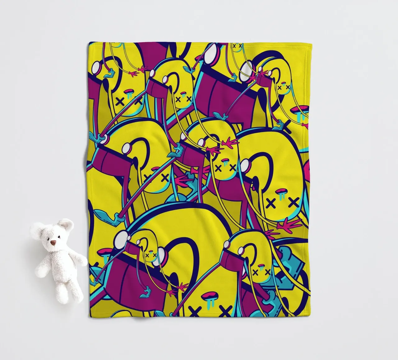 WEIRDO Fleecedecke von ARTEVO