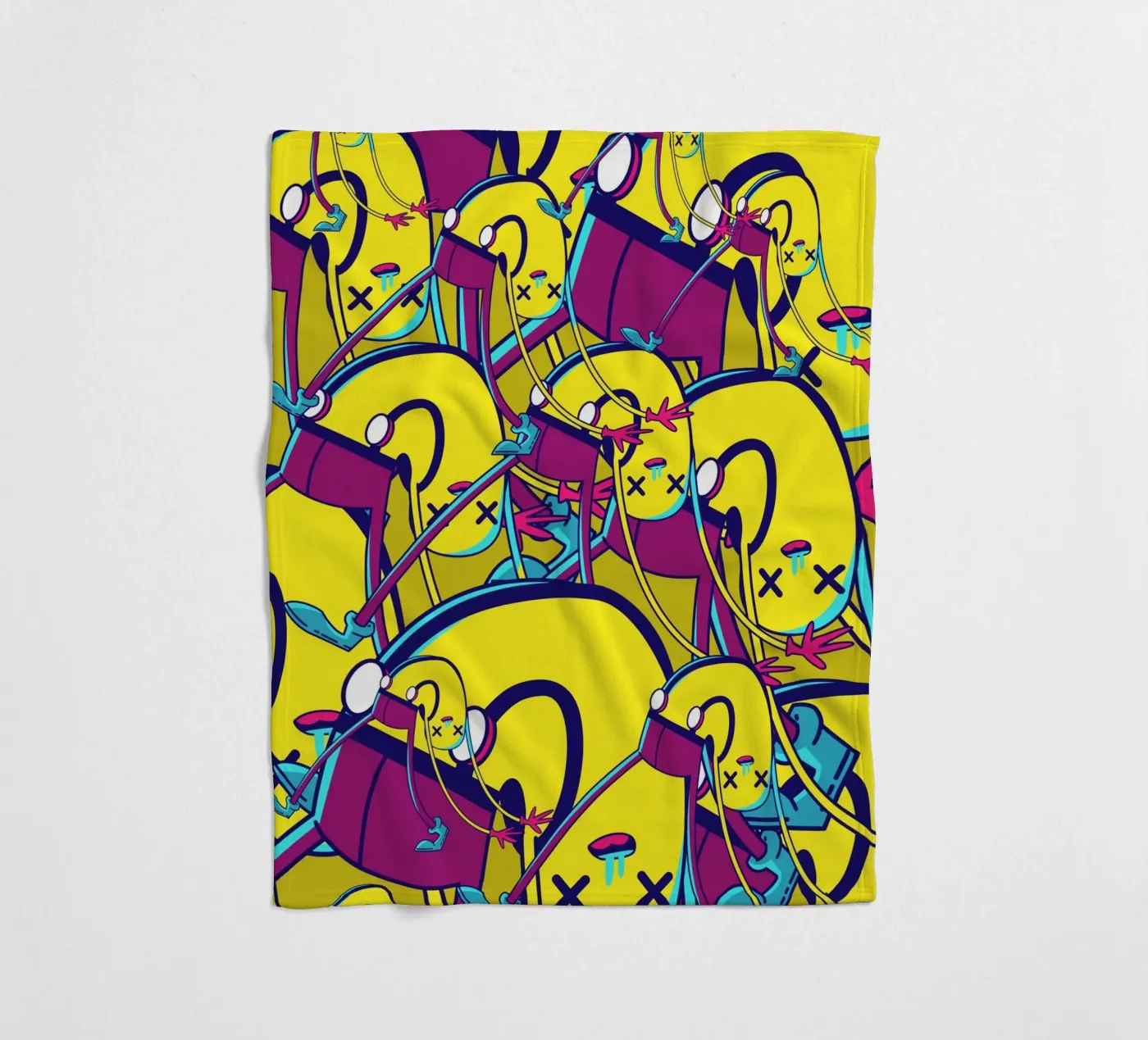 WEIRDO plaid polaire de ARTEVO